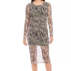 Karen Kane mesh Print Dress Size XS